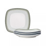 Colorscapes Layers Square Salad Plate Set/4, 8.25"