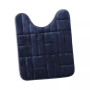 Ultra Soft Non-Slip Plush Memory Foam Bath Rug - Contour 24"x20" - Tiled Design