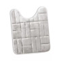 Ultra Soft Non-Slip Plush Memory Foam Bath Rug - Contour 24"x20" - Tiled Design