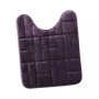 Ultra Soft Non-Slip Plush Memory Foam Bath Rug - Contour 24"x20" - Tiled Design