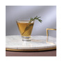 Aqua Vitae Off Base Square Martini Glasses, Set of 2