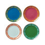 Remix Assorted 4-Piece Accent Plate Set