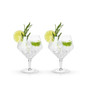 Raye Angled Gin & Tonic Crystal Glasses, Set of 2, 14 Oz