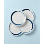 Blue Bay Melamine Dinner Plates, Set Of 4