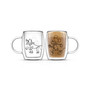 JoyJolt Mickey and Pluto Coffee Mugs Set, 2 Piece