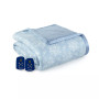 Reversible Micro Flannel® to Sherpa Twin Electric Blanket