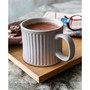 Ribbed Mugs, Set of 4
