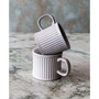 Ribbed Mugs, Set of 4