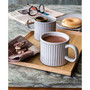 Ribbed Mugs, Set of 4