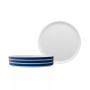 ColorStax Stripe Dinner Plates, Set of 4