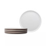 ColorStax Stripe Dinner Plates, Set of 4