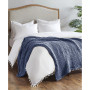 Chunky-Knit Handmade Throw, 50" x  60"