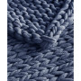 Chunky-Knit Handmade Throw, 50" x  60"