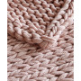Chunky-Knit Handmade Throw, 50" x  60"