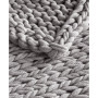 Chunky-Knit Handmade Throw, 50" x  60"