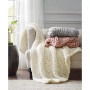 Chunky-Knit Handmade Throw, 50" x  60"