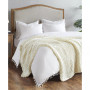 Chunky-Knit Handmade Throw, 50" x  60"