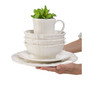 Chloe 4 Piece White Cereal Bowl Set