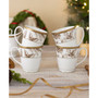 Charlotta Holiday Harvest Mugs, Set of 4