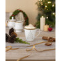 Charlotta Holiday Tree Mugs, Set of 4