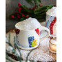 Snowman and Santa Stackable Mugs, Set of 4