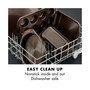 Symmetry Nonstick Chocolate Brown 11" x 17" Cookie Pan
