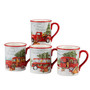 Home for Christmas 4-Pc. Mug asst.