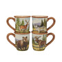 Mountain Summit 16 Piece Dinnerware Set, Service for 4