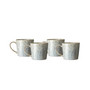 Halo Speckle Mugs, Set of 4