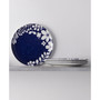 Bluefjord Floral 4 Piece Coupe Dinner Plates Set, Service for 4