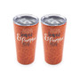 20 oz "Pumpkin Please" Insulated Highballs Set, 2 Piece
