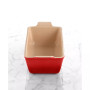 1.5 Quart Enameled Stoneware Heritage Loaf Pan