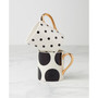 on the Dot Assorted Mugs 2 Piece Set, Service for 2