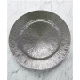 Starburst Charger Plates 13" Electroplated Set, 4 Pieces