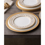 Summit Gold Set of 4 Dinner Plates, Service For 4