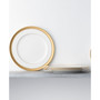 Summit Gold Set of 4 Dinner Plates, Service For 4