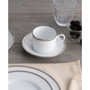 Whiteridge Platinum Set Of 4 Cups, 8-1/2 Oz.