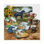 Clover Farm 4-Pc. Dinner Plates asst.