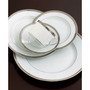 Dinnerware, Athena Platinum Dinner Plate, 10.5"