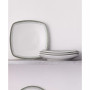 Colorscapes Layers Square Dinner Plate Set/4, 10.75"