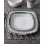 Colorscapes Layers Square Dinner Plate Set/4, 10.75"