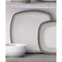 Colorscapes Layers Square Dinner Plate Set/4, 10.75"