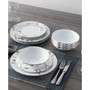 Raptures Platinum Set of 4 Salad Plates, Service For 4