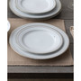 Rochester Platinum Set of 4 Dinner Plates, Service For 4