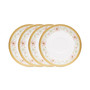 Blooming Splendor Set of 4 Saucers, Service For 4