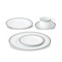 Silver Colonnade 5 Piece Place Setting, Service for 1