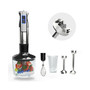 InterMix 500 Watt 9-Speed Immersion Multi-Purpose Hand Blender Heavy Duty with Immersion Depth Wands, Beaker, Whisk and Chopper Attachments