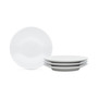 Swirl  4-Pc. Coupe Appetizer Plates