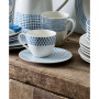 Hammock Coupe Appetizer Plates, Set of 4