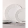 Cher Blanc  Set/4 Dinner Plates